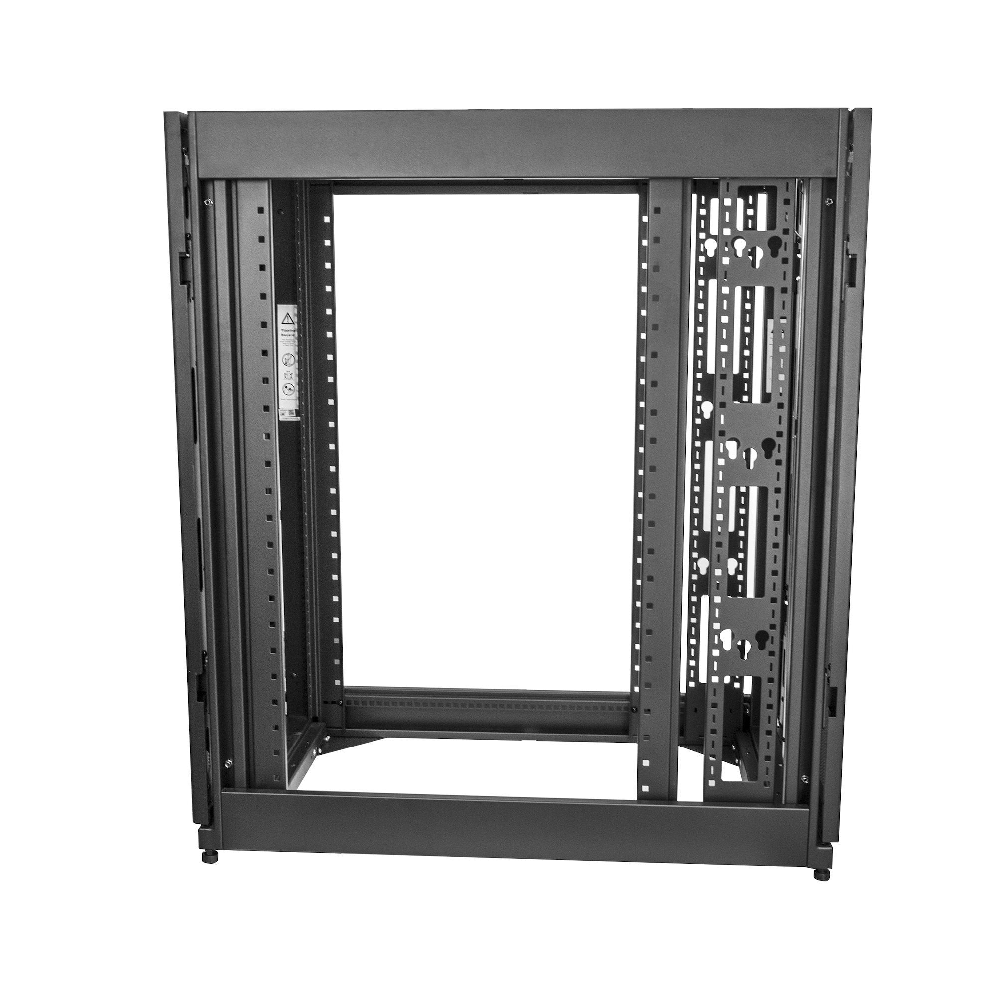 Startech.Com Rk2537bkm Armario Rack 25u Rack O Bastidor Independiente Negro
