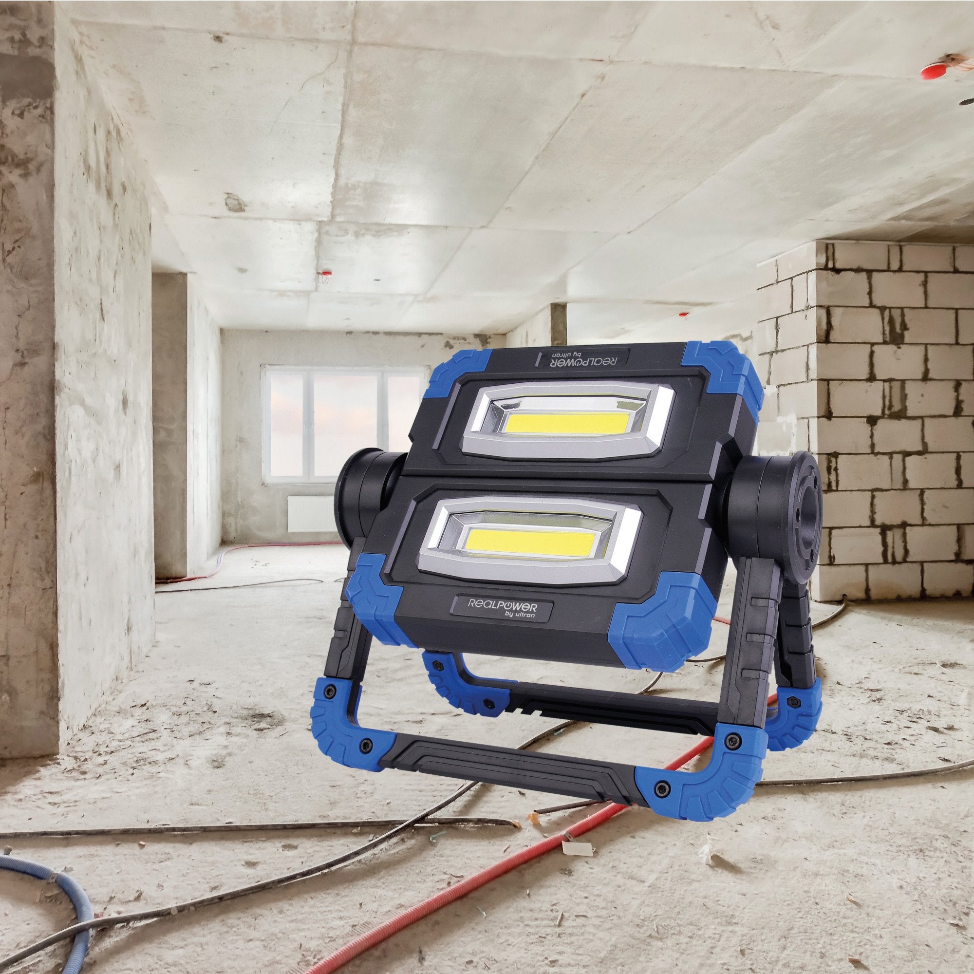 EAN 4040895012081 - RealPower 463617 luz de trabajo Negro, Azul LED 10 W imagen 6