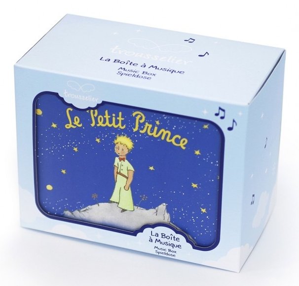 Trousselier Jewellery Music Box Little Prince, Blue, Night Glow