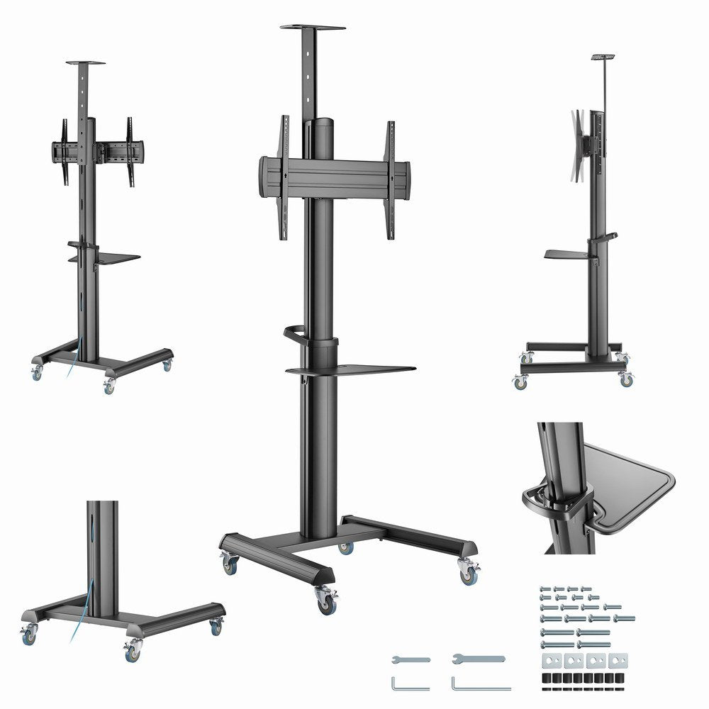 EAN 8716309129008 - Gembird TV Standfuß mit Rollen 37 - 100 TVS-70T-02 imagen 9