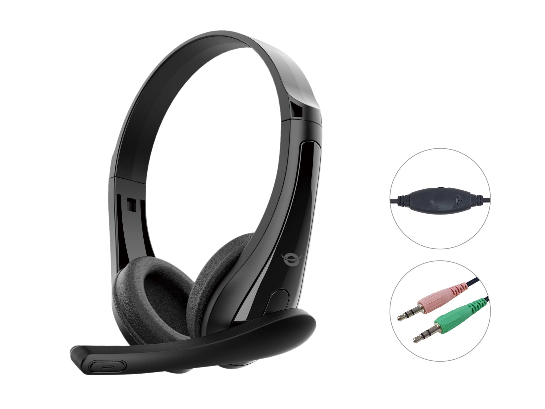 Auriculares Conceptronic Polona06b3t Jack 3.5mm 1.8m Negro