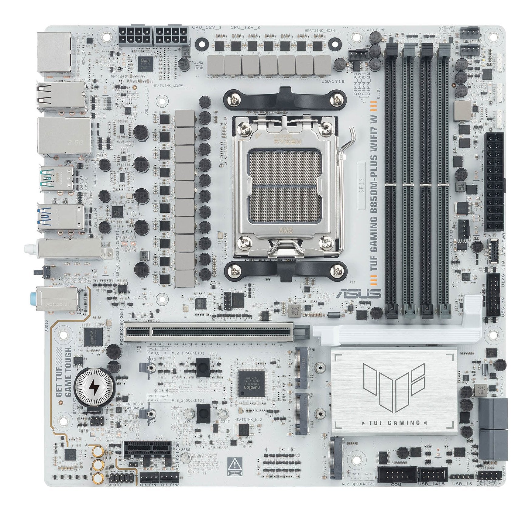 EAN 4711636167451 - ASUS TUF GAMING B850M-PLUS WIFI7 W AMD B850 Zócalo AM5 micro ATX imagen 10