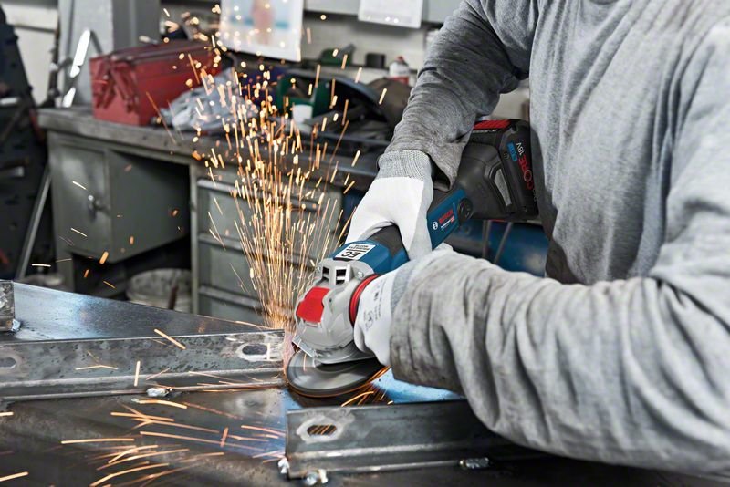 Amoladora Angular A Batería Bosch Gwx 18v-10 Solo Clc