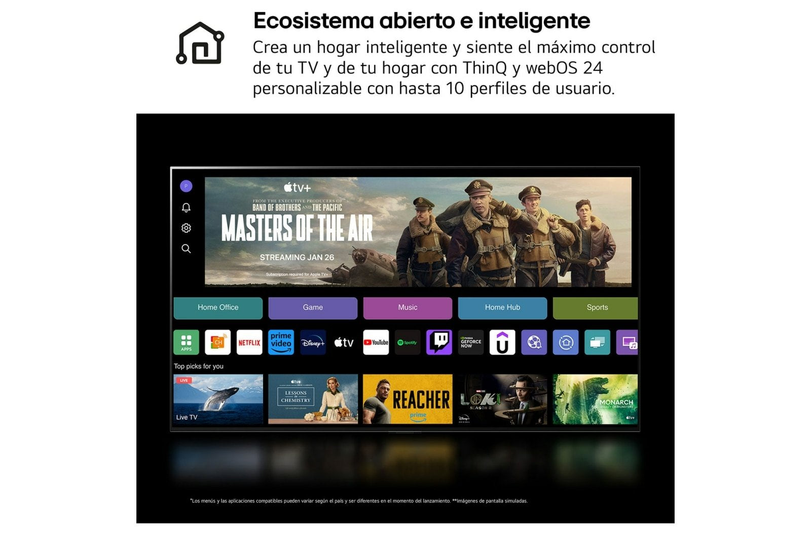 Televisor Lg Uhd Ut81 75" 4k Ultra Hd Smart Tv Wifi Negro