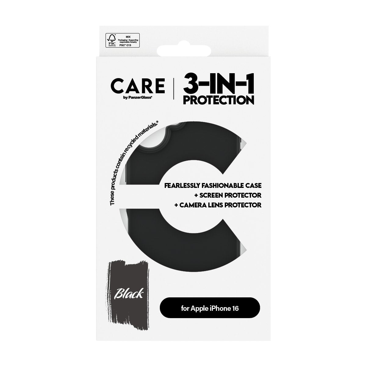 EAN 5715685004919 - PanzerGlass CARE™ by ® 3-in-1 Bundle iPhone 16 Protector de pantalla Apple 1 pieza(s) imagen 3
