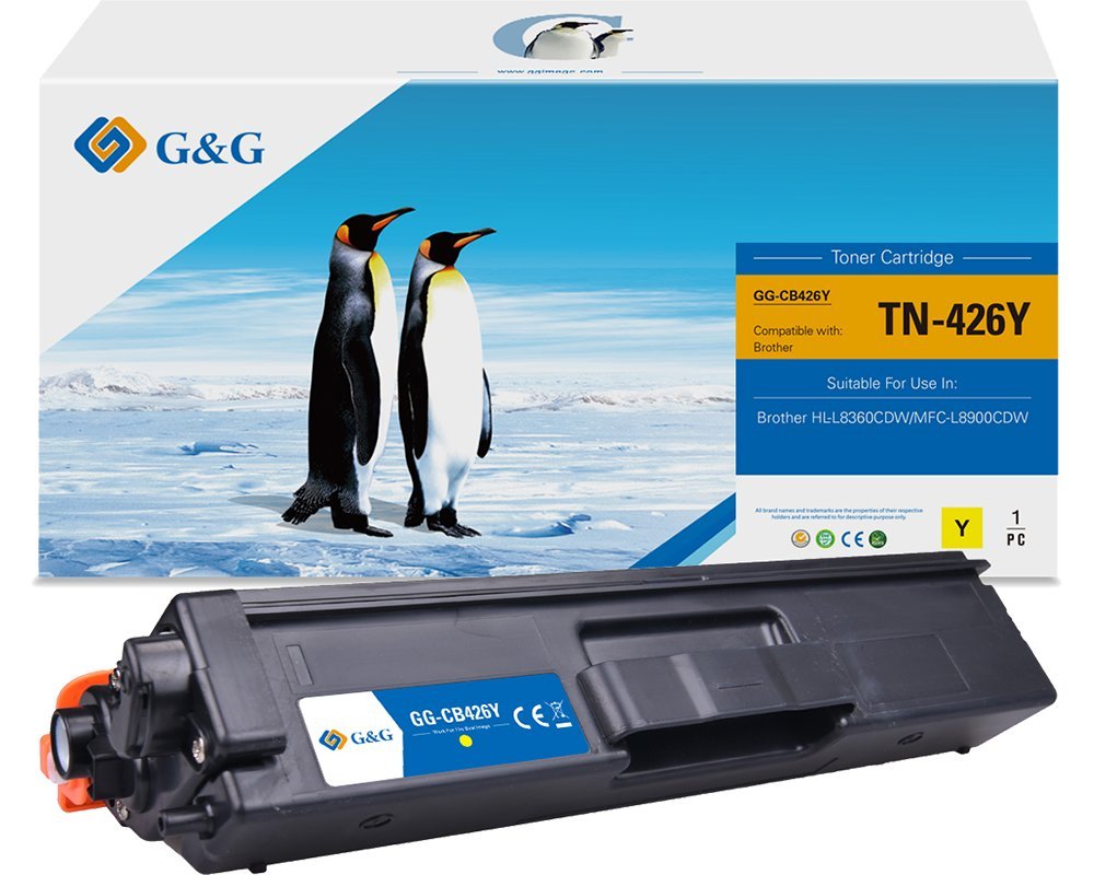 Toner G&G Nt-Cb426y Compatible Con Brother Tn426y