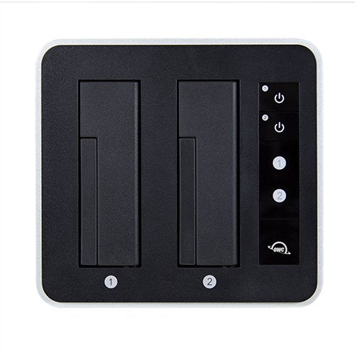 Owc Owctcdrvdck Base De Conexión Para Disco Duro Usb 3.2 Gen 2 (3.1 Gen 2) Type-C Negro, Plata