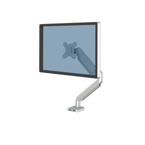 EAN 0043859764211 - Fellowes Platinum Series 8056401 soporte para monitor 101,6 cm (40") Escritorio Plata imagen 1