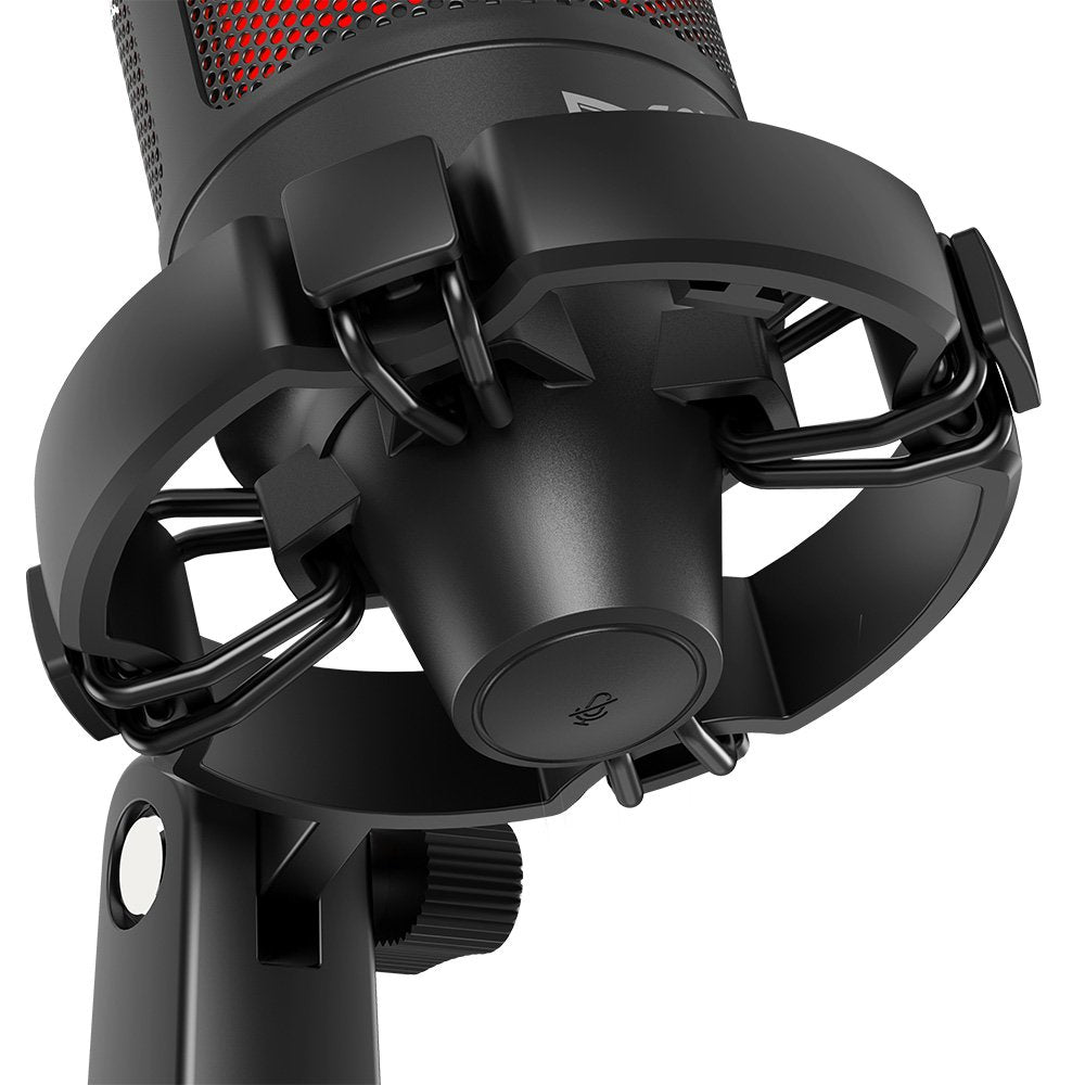 EAN 5901986047711 - Savio wired gaming microphone with backlight tripod USB SONAR PRO Negro, Rojo Micrófono para videoconsola imagen 8