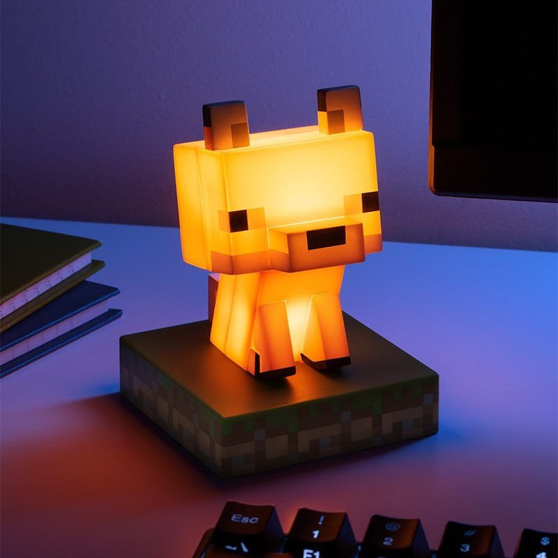 Lámpara Icons Minecraft Fox