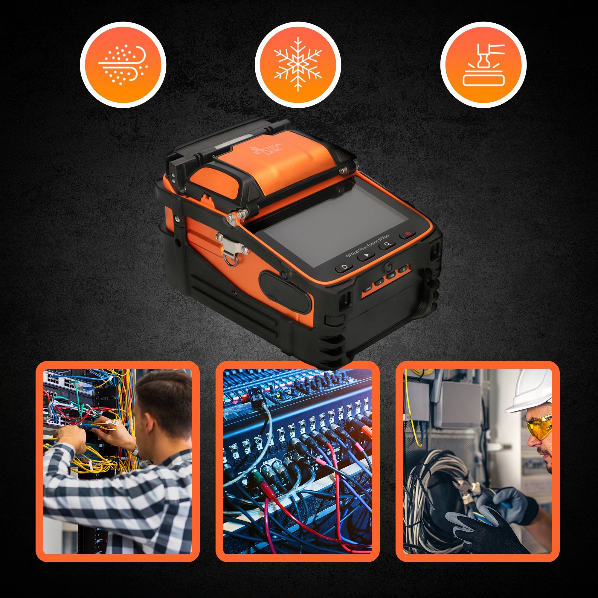 EAN 5903148916125 - Extralink AI-9 FUSION SPLICER empalmadora por fusión imagen 21