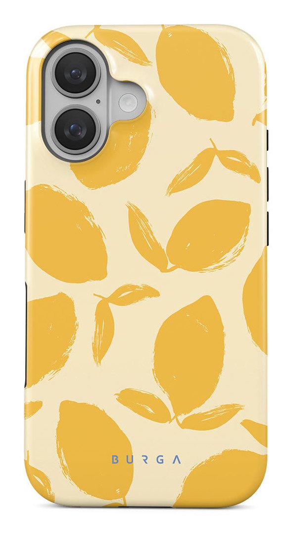 EAN 4772229356072 - BURGA CP_02_IP16PL_TH-MAGSAFE funda para teléfono móvil 17 cm (6.69") Bumper Amarillo imagen 1