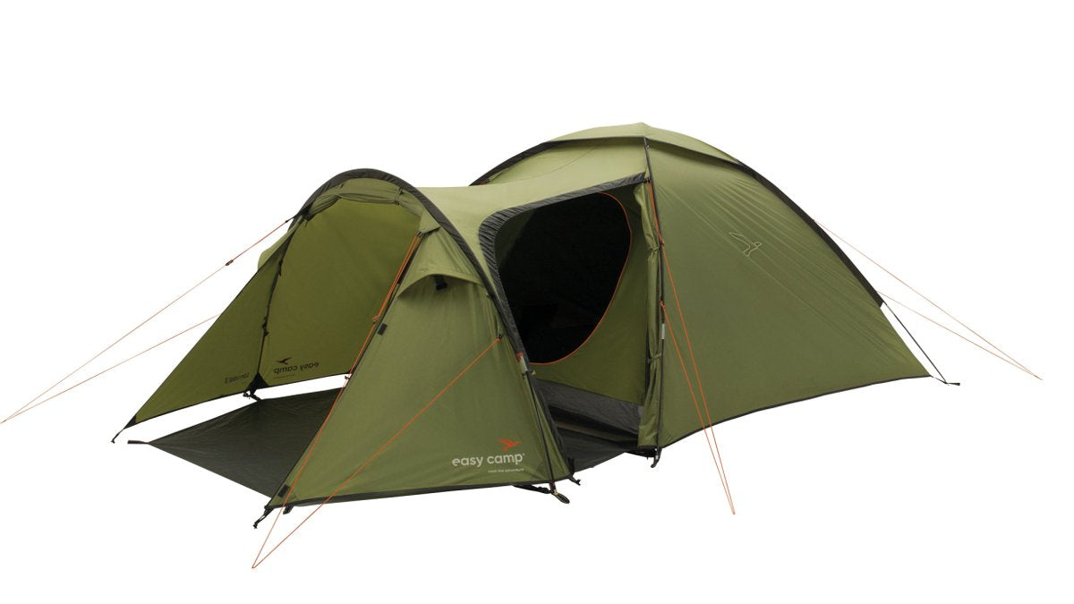 Tienda Domo Easy Camp Lomsdal 3 Verde Oliva, Con Extensión De Túnel, Modelo 2025 120479