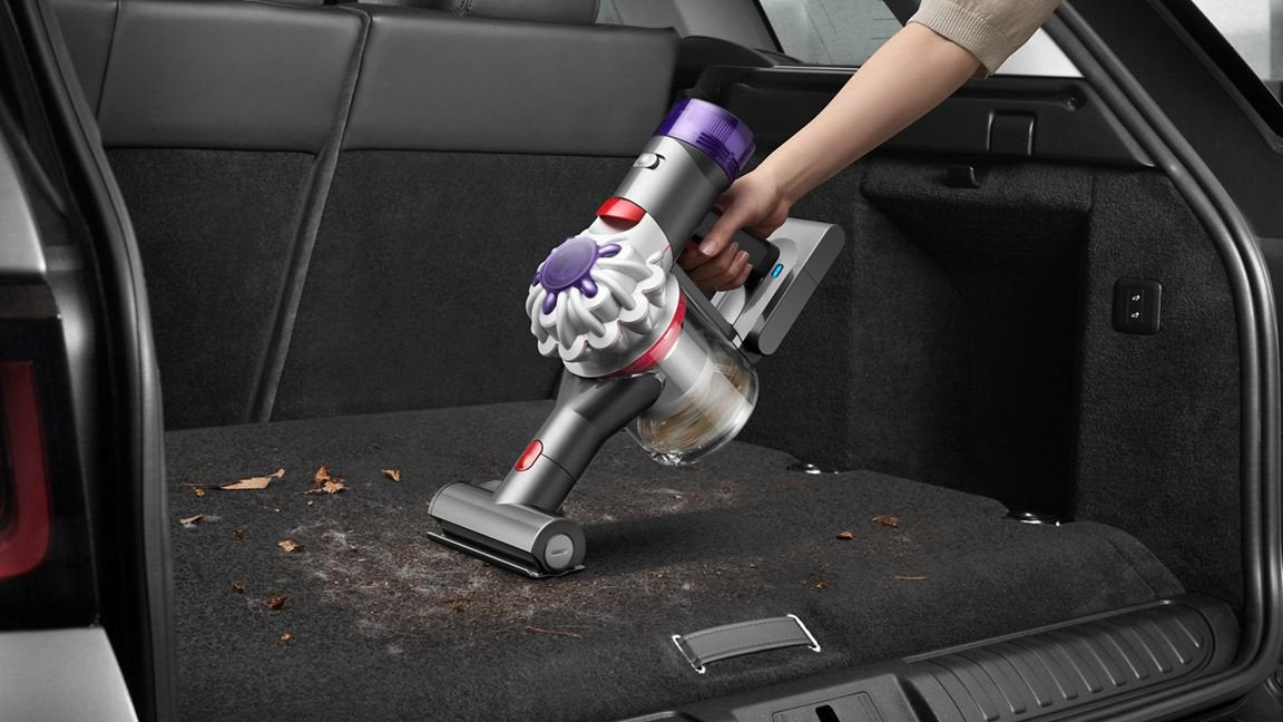 EAN 5025155118696 - Dyson 586120-01 aspiradora de mano Gris, Rojo, Violeta Sin bolsa imagen 5