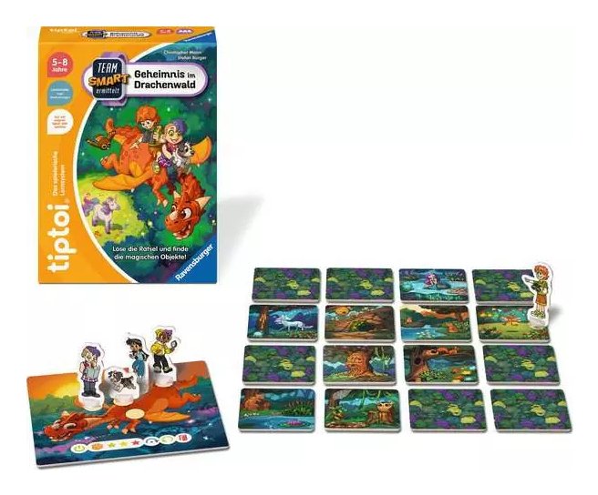 Ravensburger Tiptoi Equipo Smart Determinado: Secreto En El Dragon Forest, Juego De Mesa 4005556002245.0