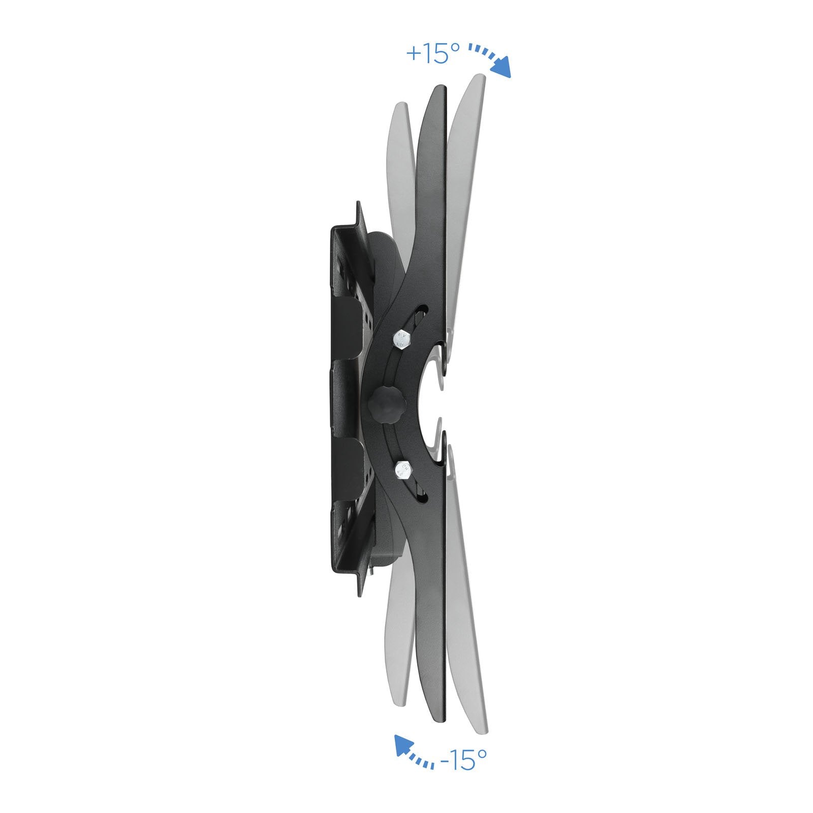 Tooq Soporte Fijo De Pared Para Tv De 37"-70" - Inclinable - Peso Max 75kg - Vesa 600x400mm - Negro