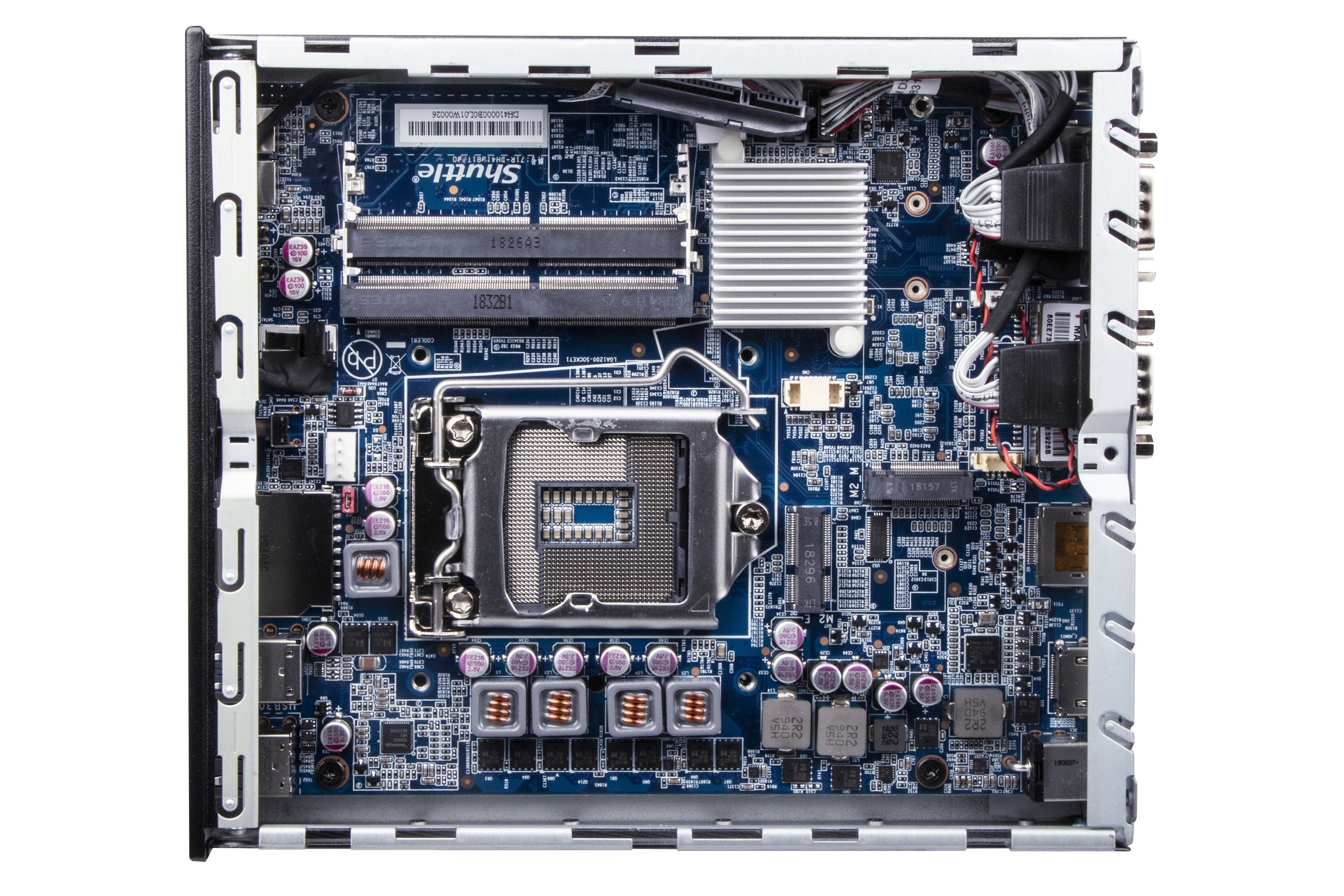 EAN 0887993005119 - Shuttle DH610 PC/estación de trabajo barebone 1,3 l tamaño PC Negro LGA 1700 imagen 7