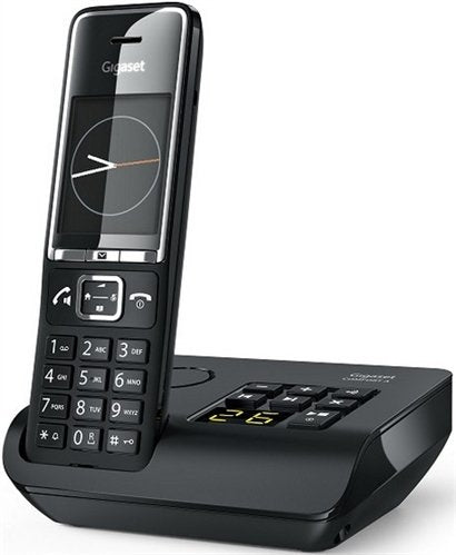 Teléfono Gigaset Comfort 550a Dect Identificador De Llamadas Negro