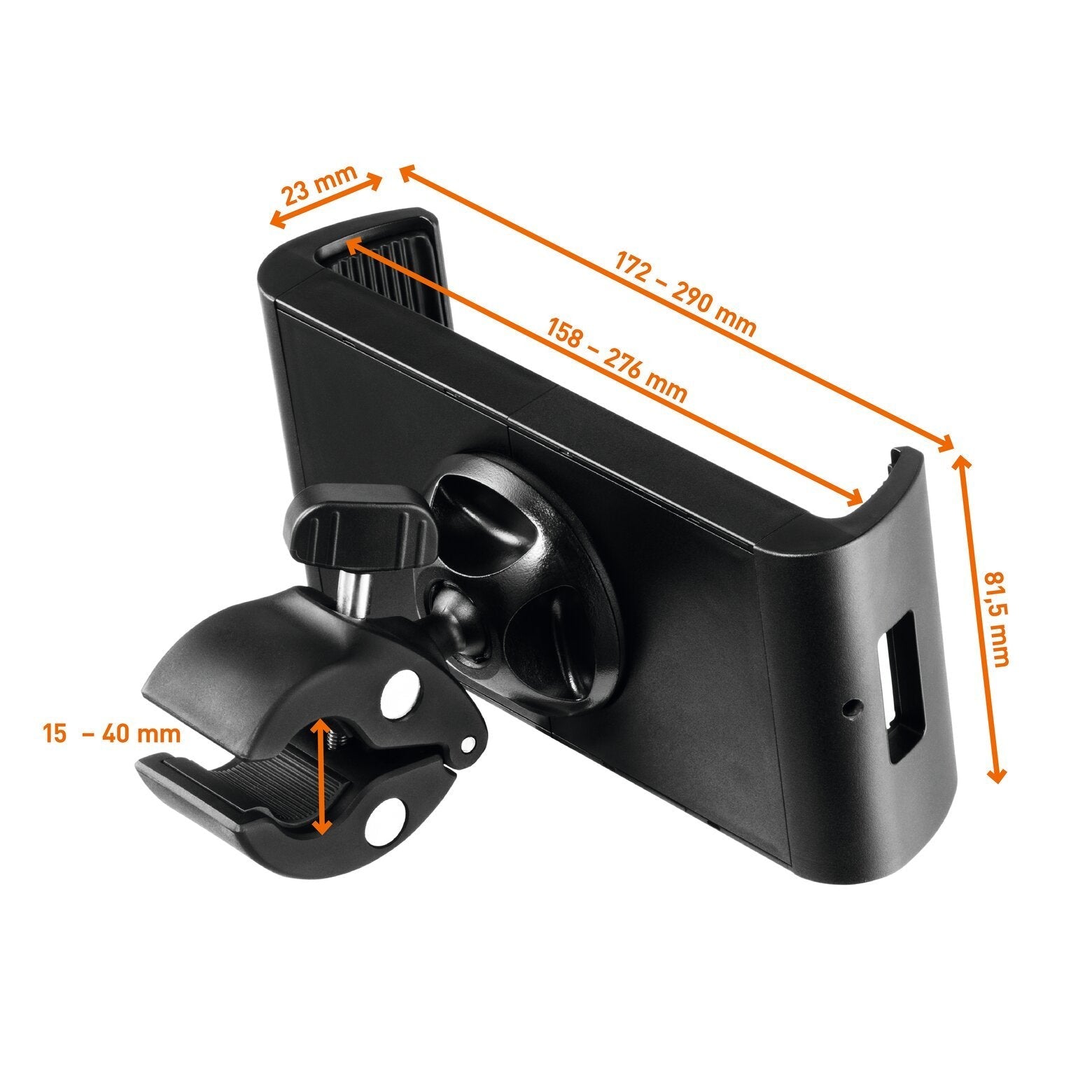 EAN 4005546740836 - Durable Tought Clamp XL Soporte pasivo Ordenador portátil, Teléfono móvil/smartphone, Tablet/UMPC Negro imagen 6