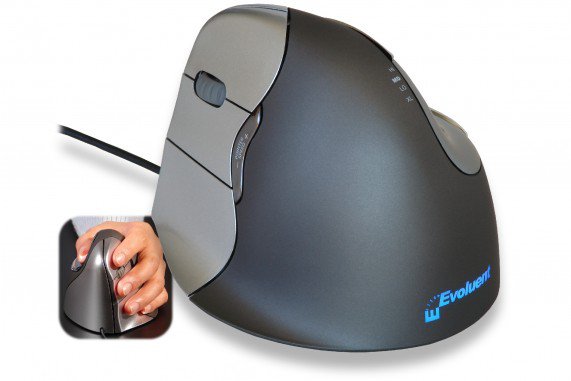 Evoluent Verticalmouse 4 Ratón Usb Tipo A Laser Mano Derecha