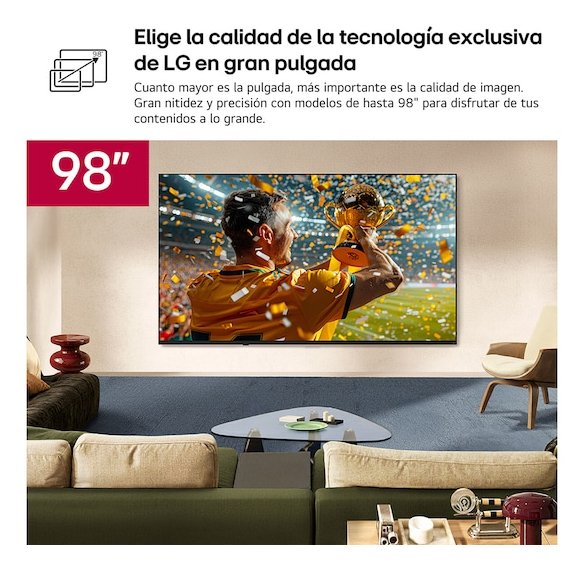 Lg Nano 4k Uhd Ai Nu90 Televisor Smart Tv 98" Nano 4k Uhd
