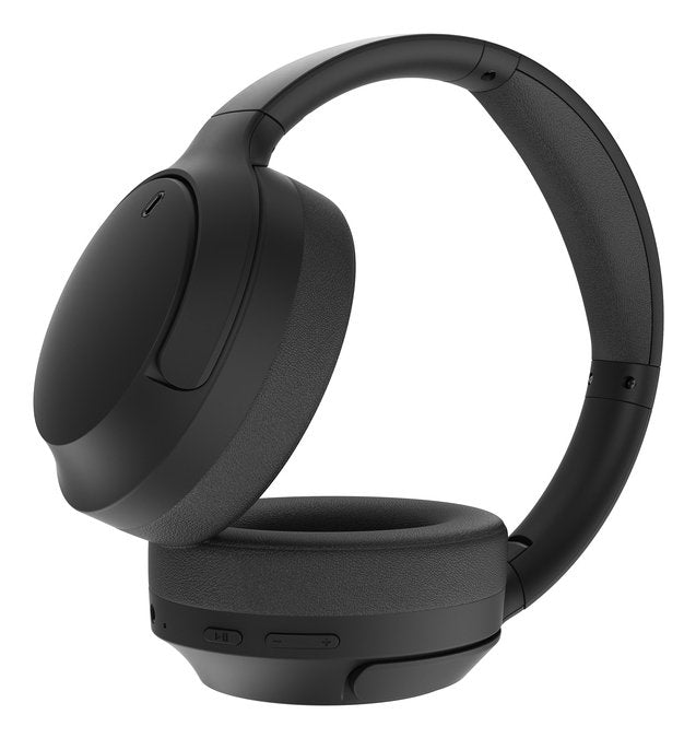 Auriculares Gembird Bhp-Anc-01 Bt Con Cancelación Activa De Ruido, Negros