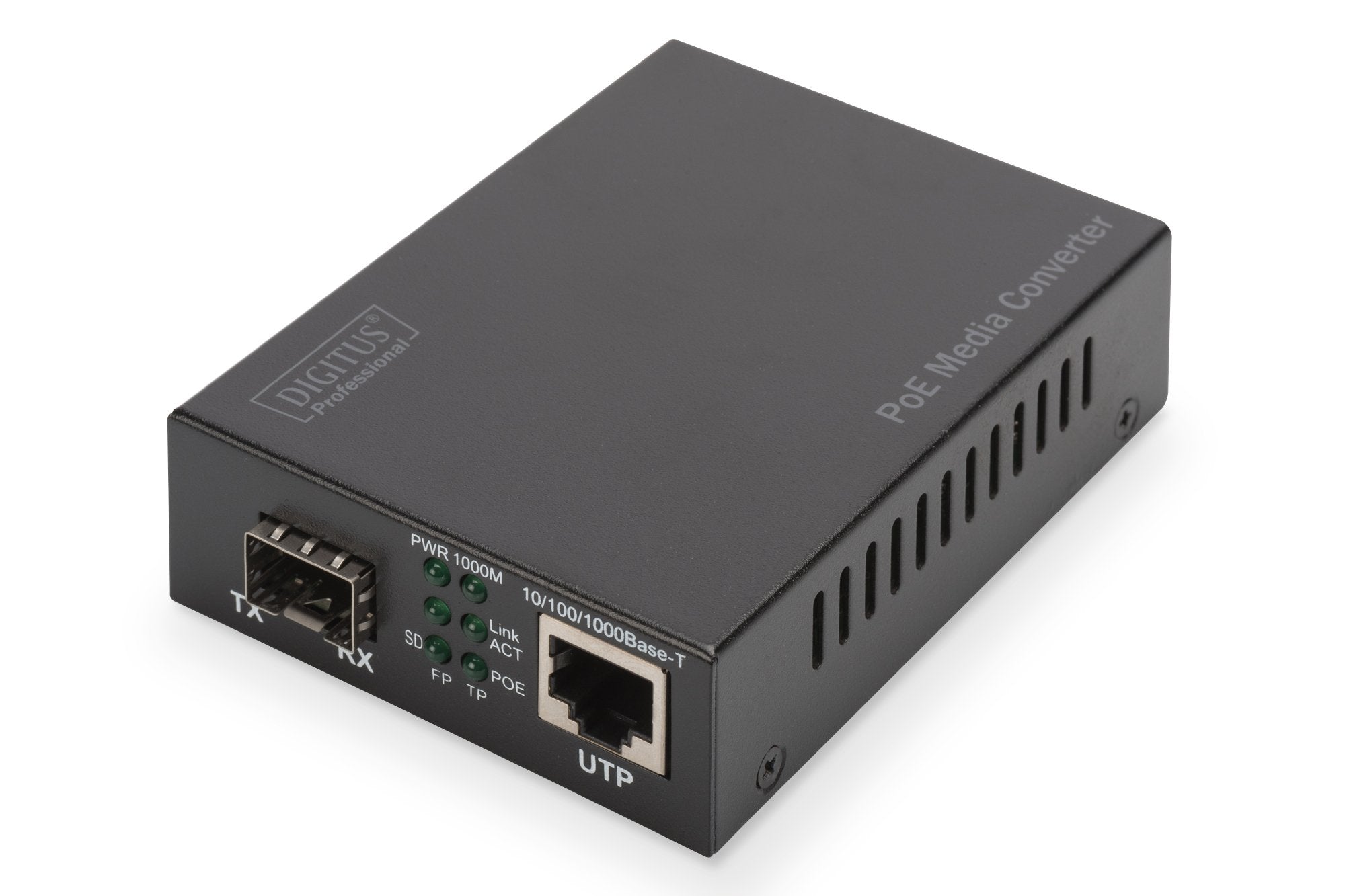 EAN 4016032390015 - Digitus DN-82140 convertidor de medio 1000 Mbit/s Negro imagen 1