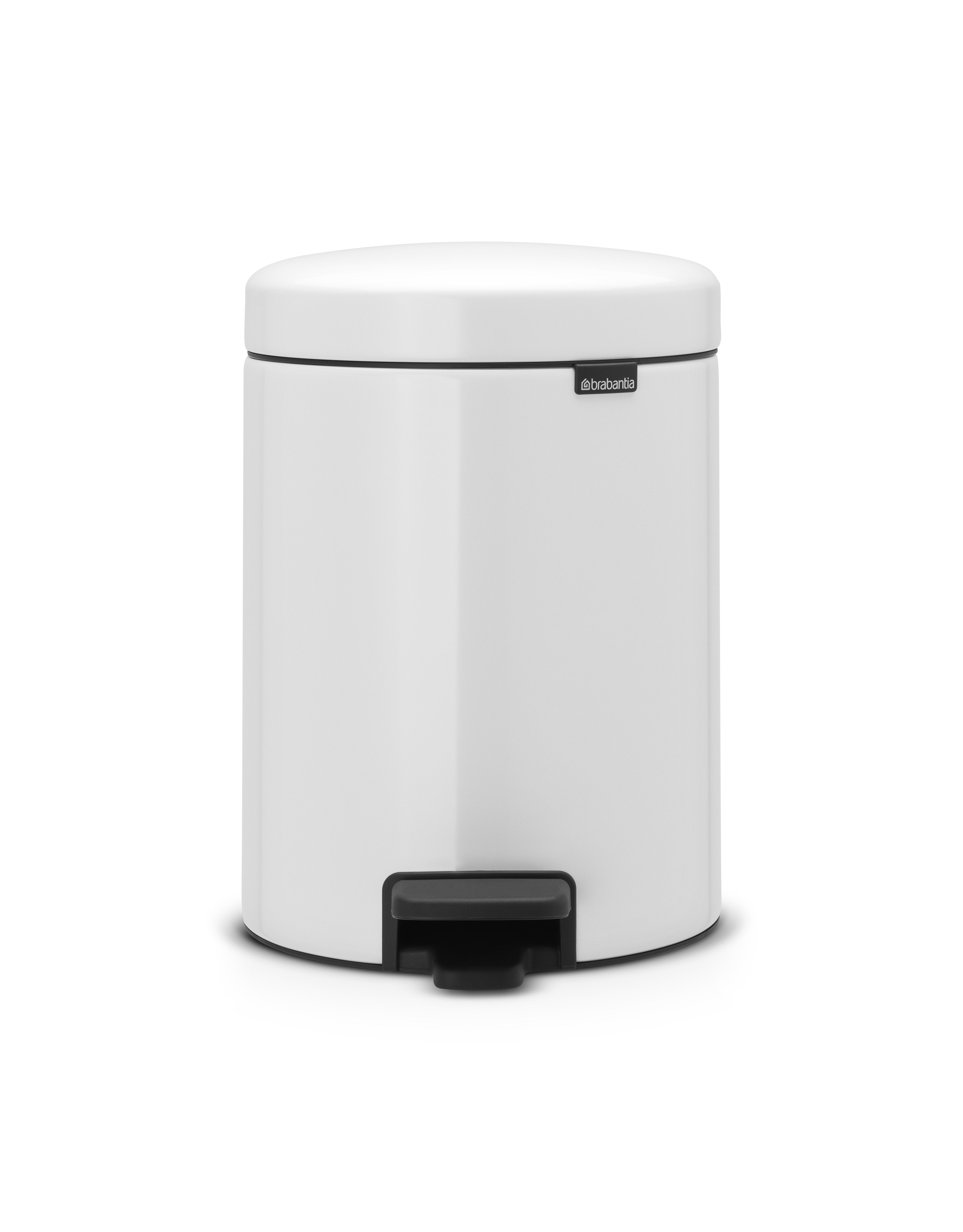 Brabantia Treteimer Newicon 5,0 L Weis