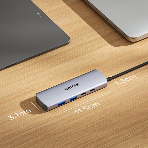 Unitek 4w1 Usb-C 10 Gbps 2x Usb-A 2x Usb-C