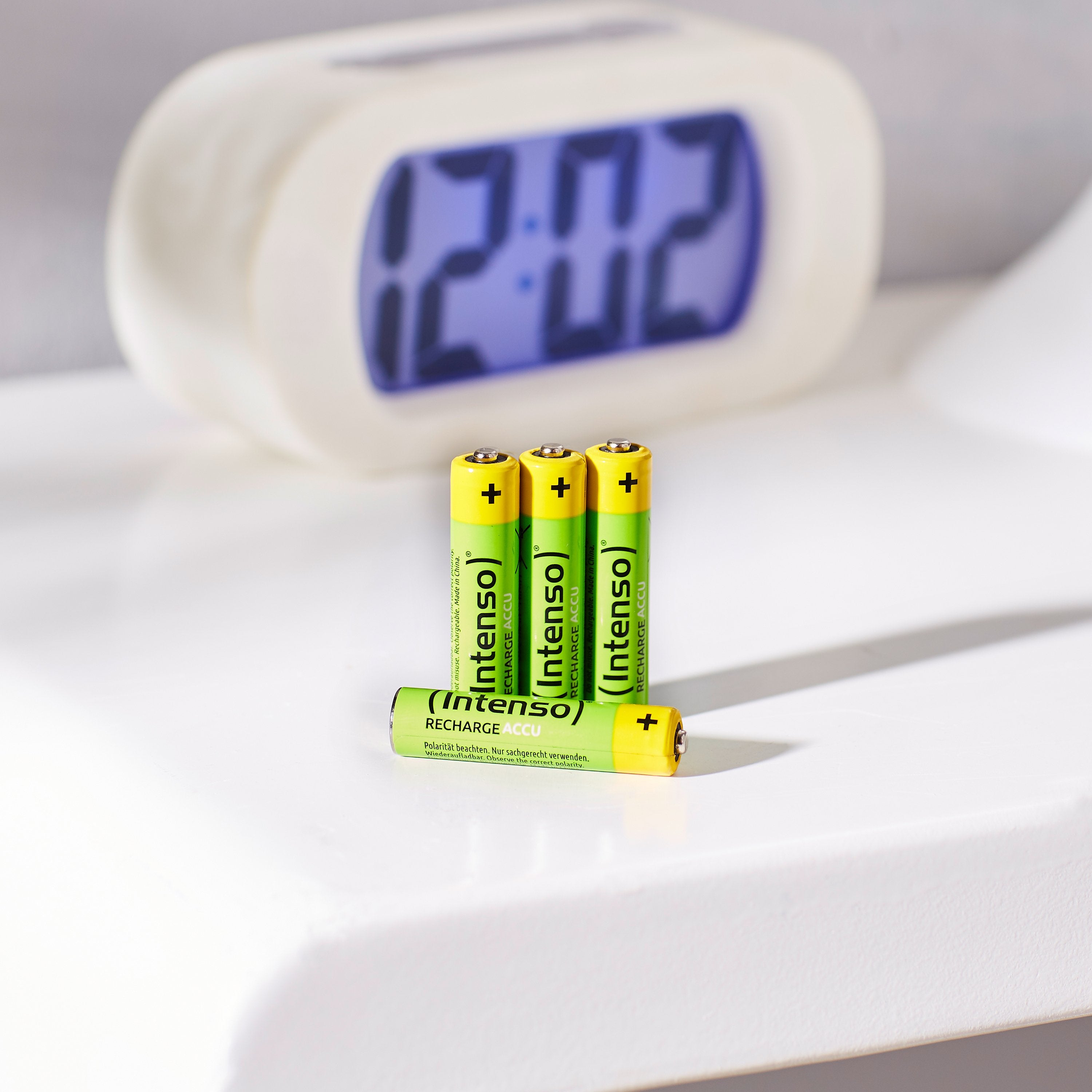 EAN 4034303029105 - Intenso HR03 NiMH Energy Eco 1000mAh 4er Blister - Micro (AAA) - 1.000 mAh Batería recargable Níquel-meta imagen 3