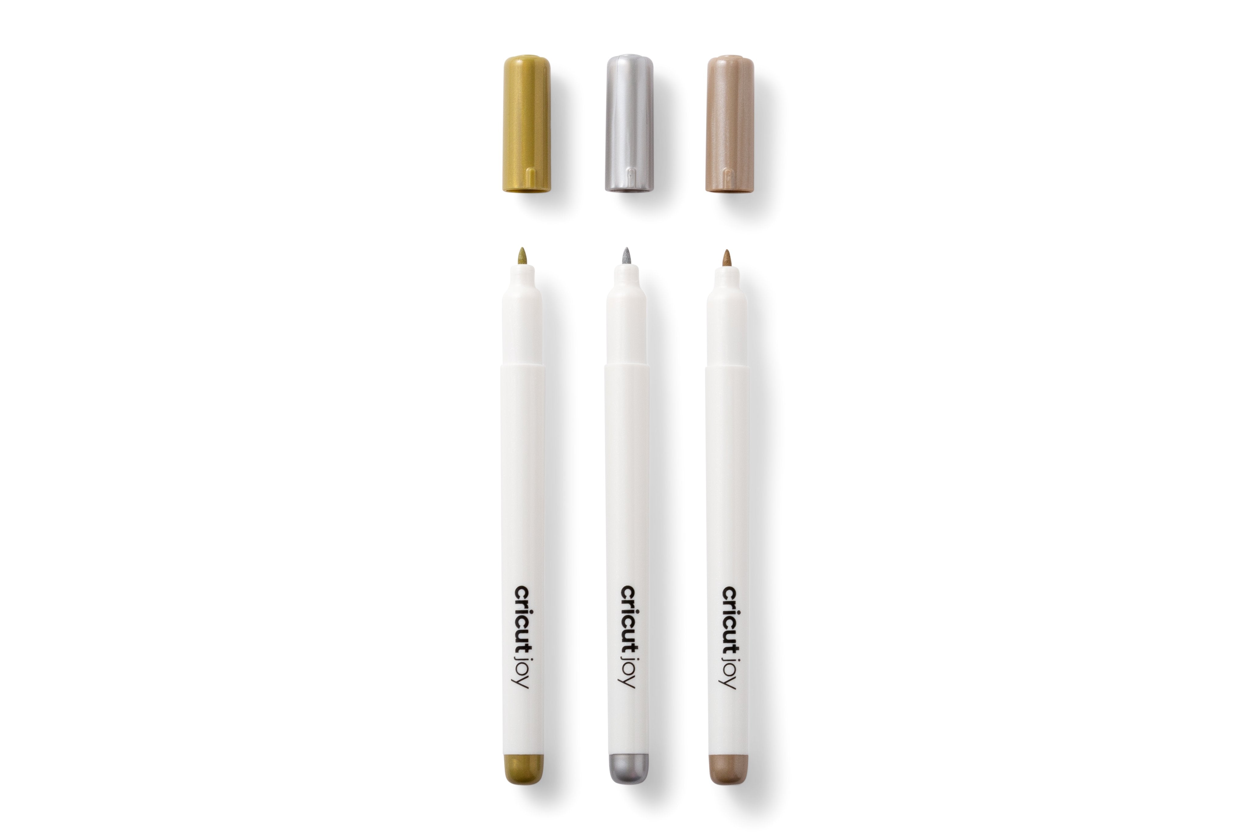 EAN 0093573490453 - Cricut Joy Permanent marcador 3 pieza(s) Cobre, Oro, Plata imagen 2