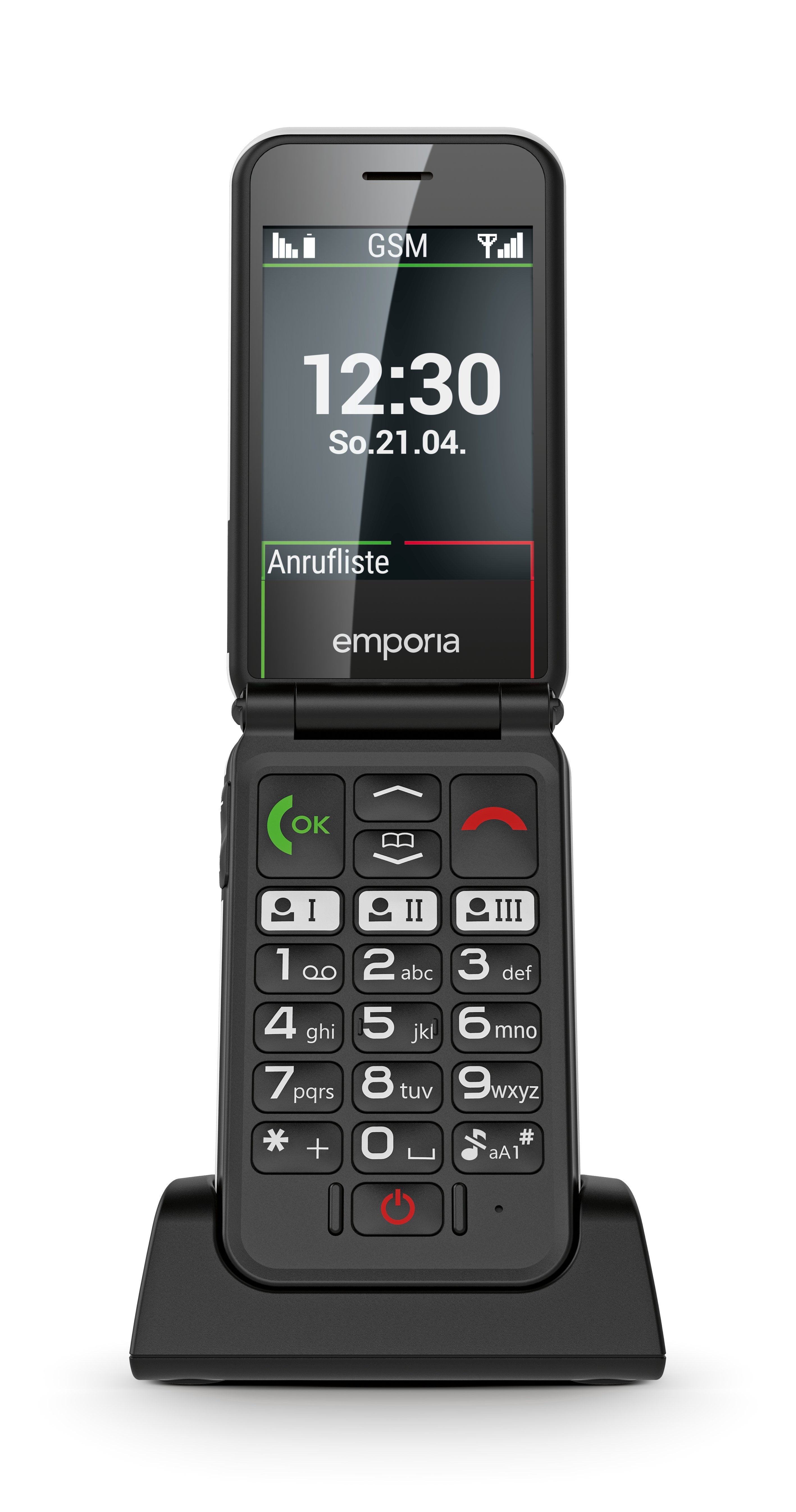 EAN 9005613168865 - Emporia SIMPLICITYglam 7,11 cm (2.8") 106 g Blanco Teléfono para personas mayores imagen 8