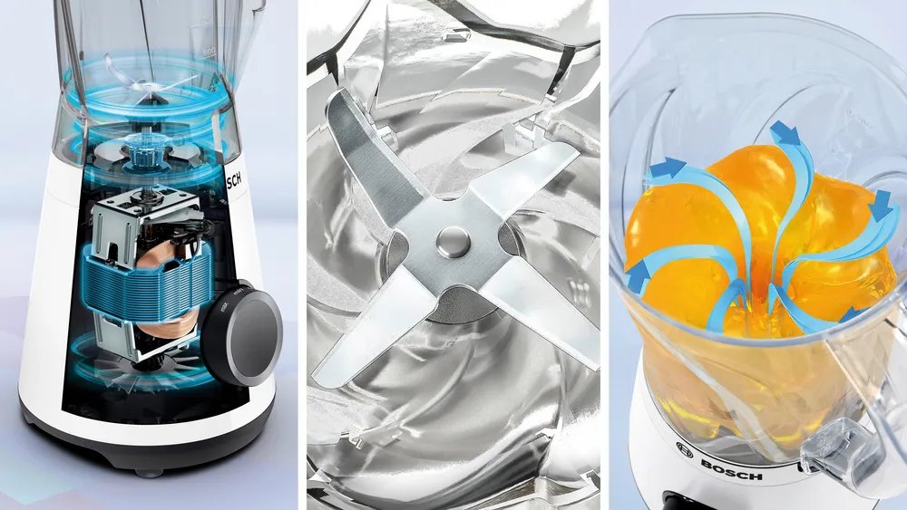 EAN 4242005476473 - Bosch Serie 4 MMB6141W licuadora 1,5 L Batidora de vaso 1200 W Blanco imagen 4