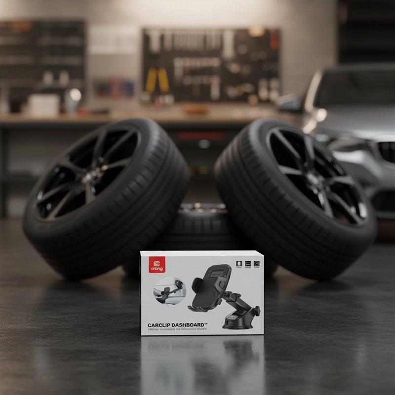 Carclip Dashboard - Uniwersalny Uchwyt Samochodowy 2w1 Na Kokpit I Szybe