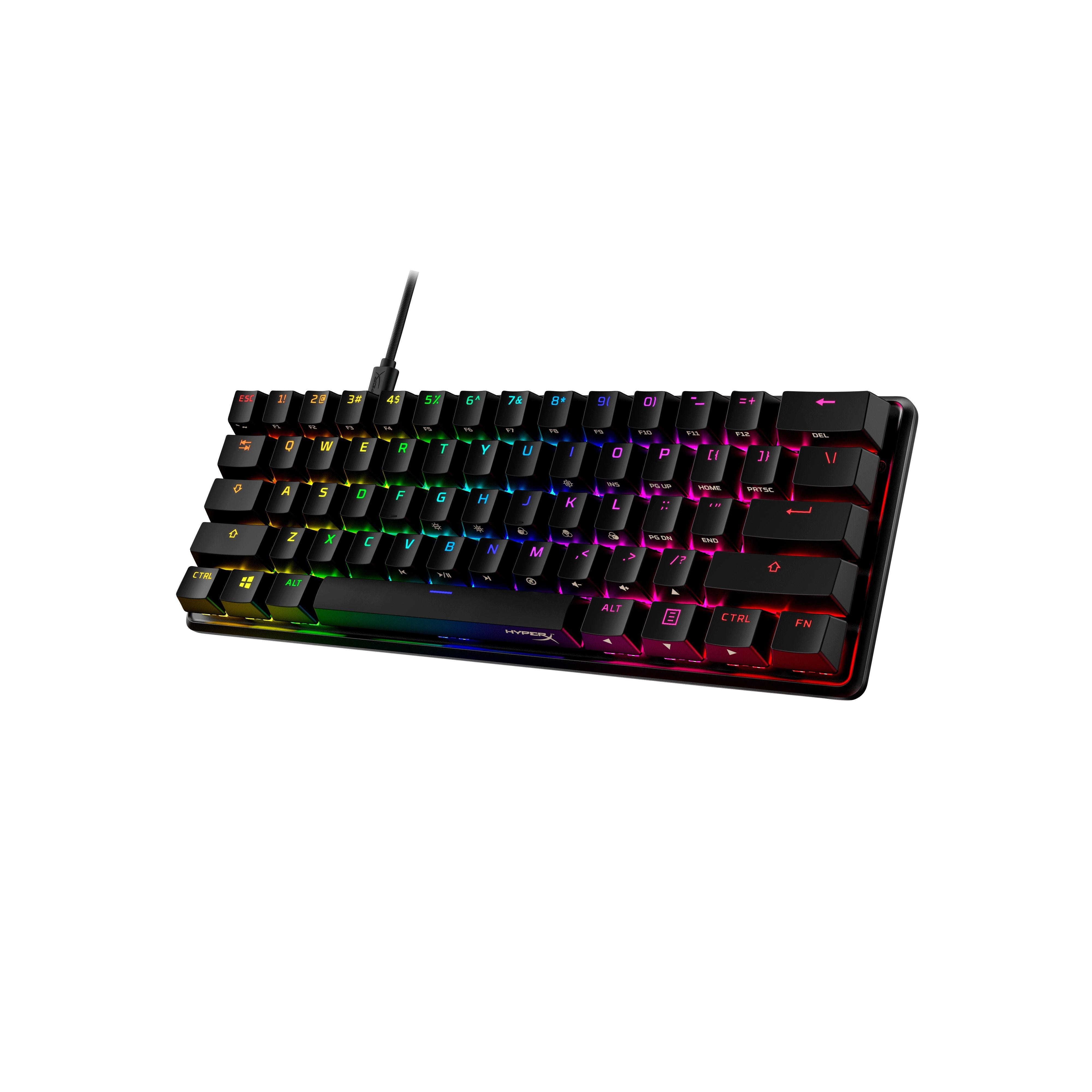 EAN 0196188048948 - HyperX Alloy Origins 60 - Mechanical Gaming Keyboard - HX Red (US Layout) (HKBO1S-RB-US/G) teclado Juego imagen 8