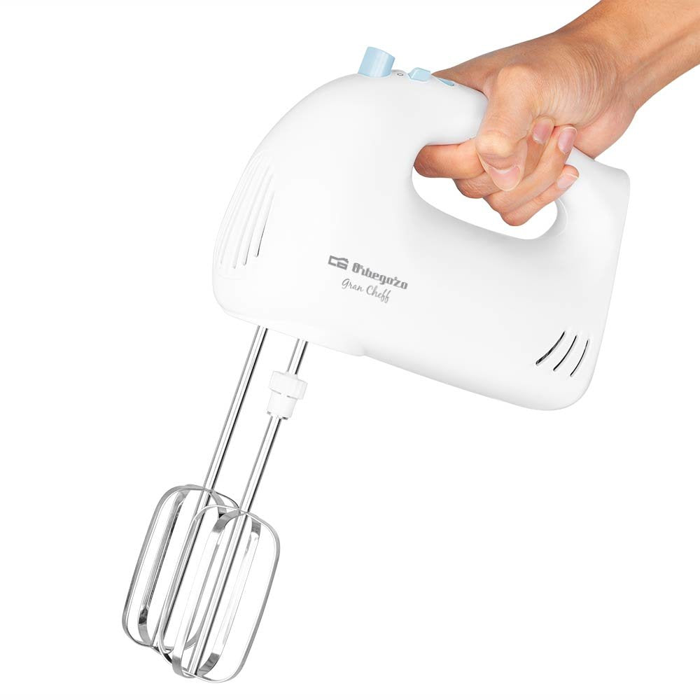 EAN 8435568400443 - Orbegozo BA 4400 Batidora de varillas 300 W Blanco imagen 3