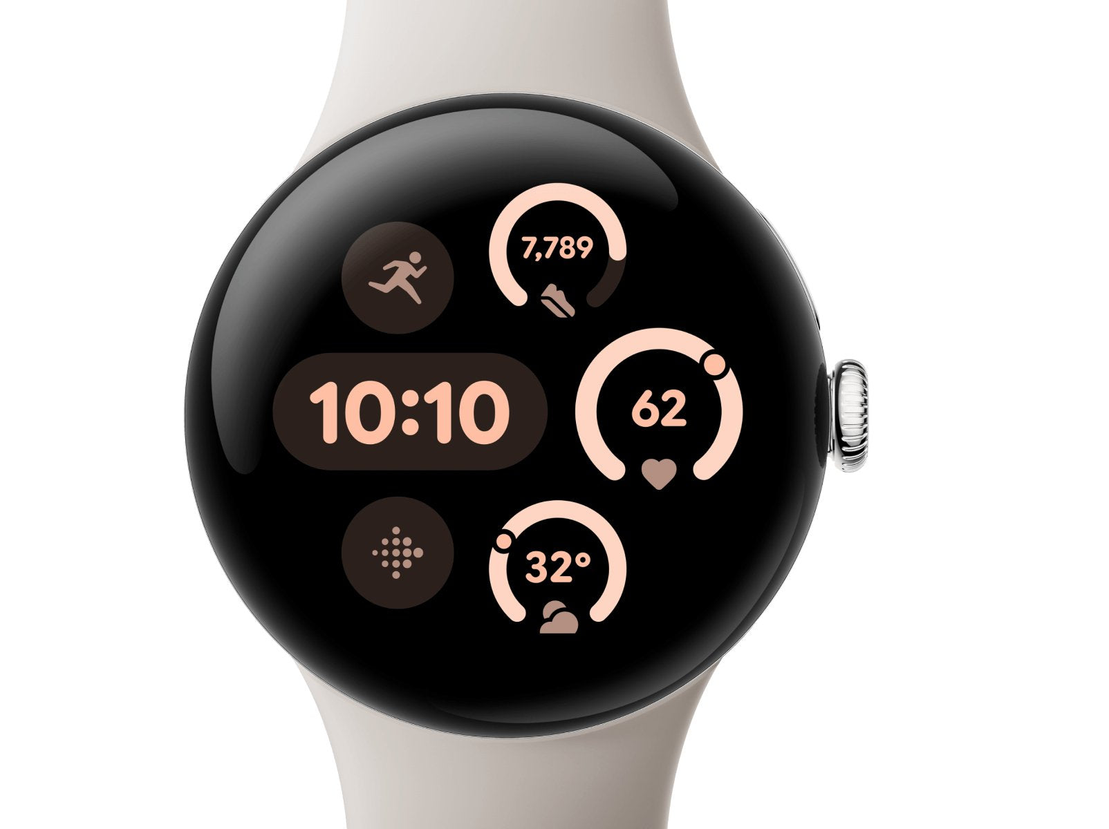 EAN 0840353907577 - Google Pixel Watch 3 AMOLED 41 mm Digital Pantalla táctil Plata Wifi GPS (satélite) imagen 4