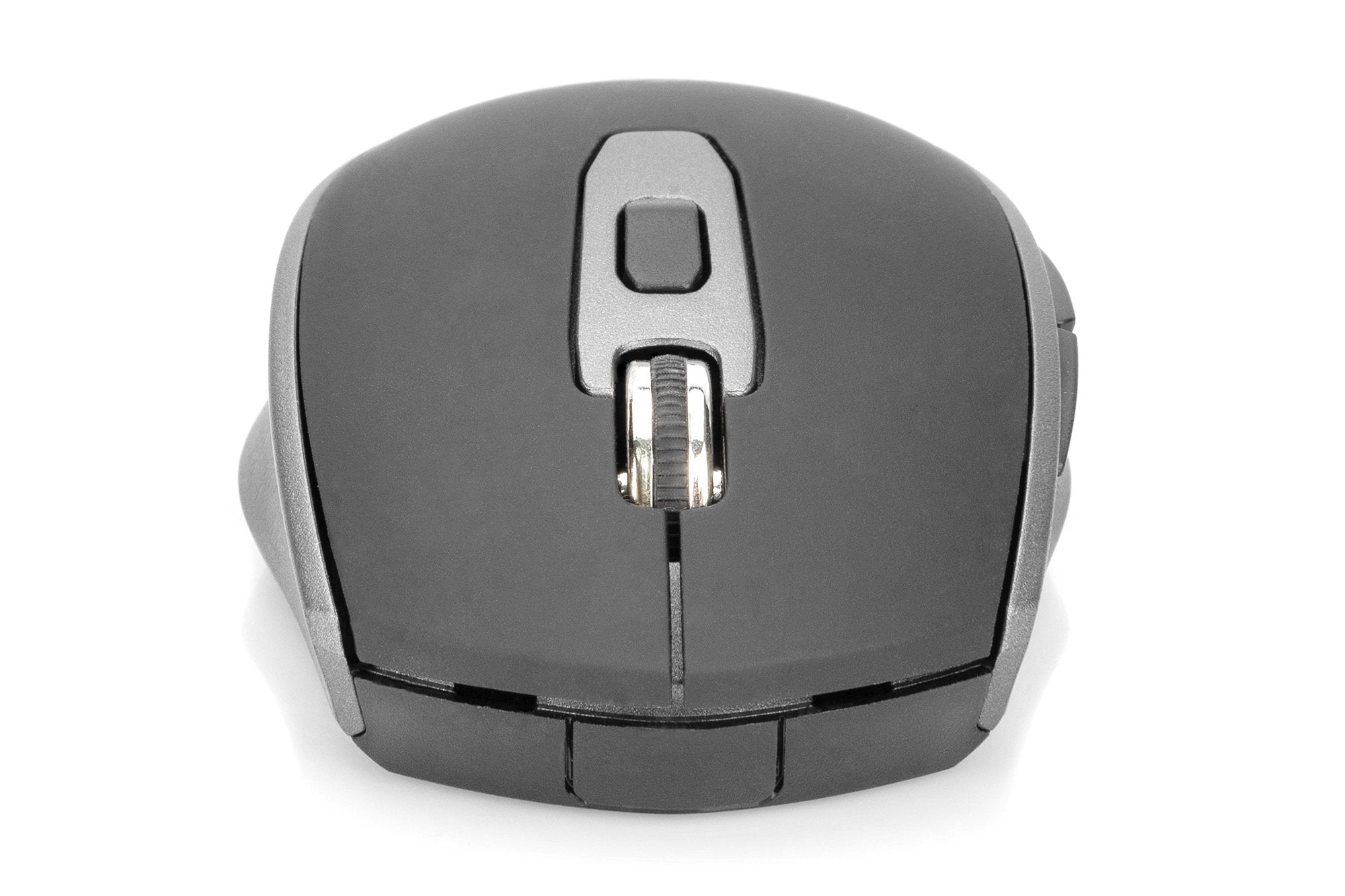 Raton Digitus Wireless Optical Mouse, 6 Botones 1600dpi Negro/Gris