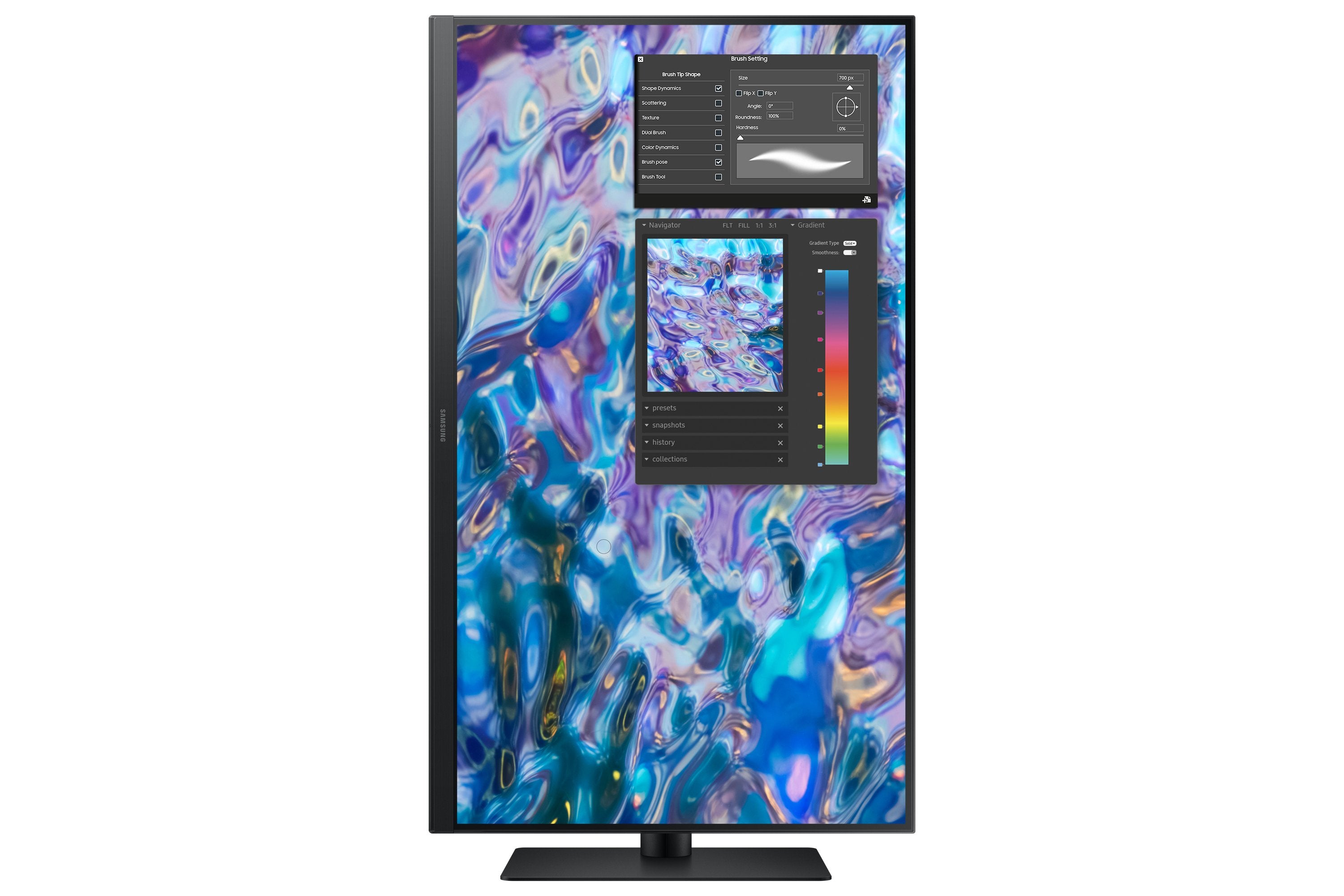 Monitor Samsung Serie 6 68,0cm S27b610equ 16:9 27" Quad Hd Ips Negro