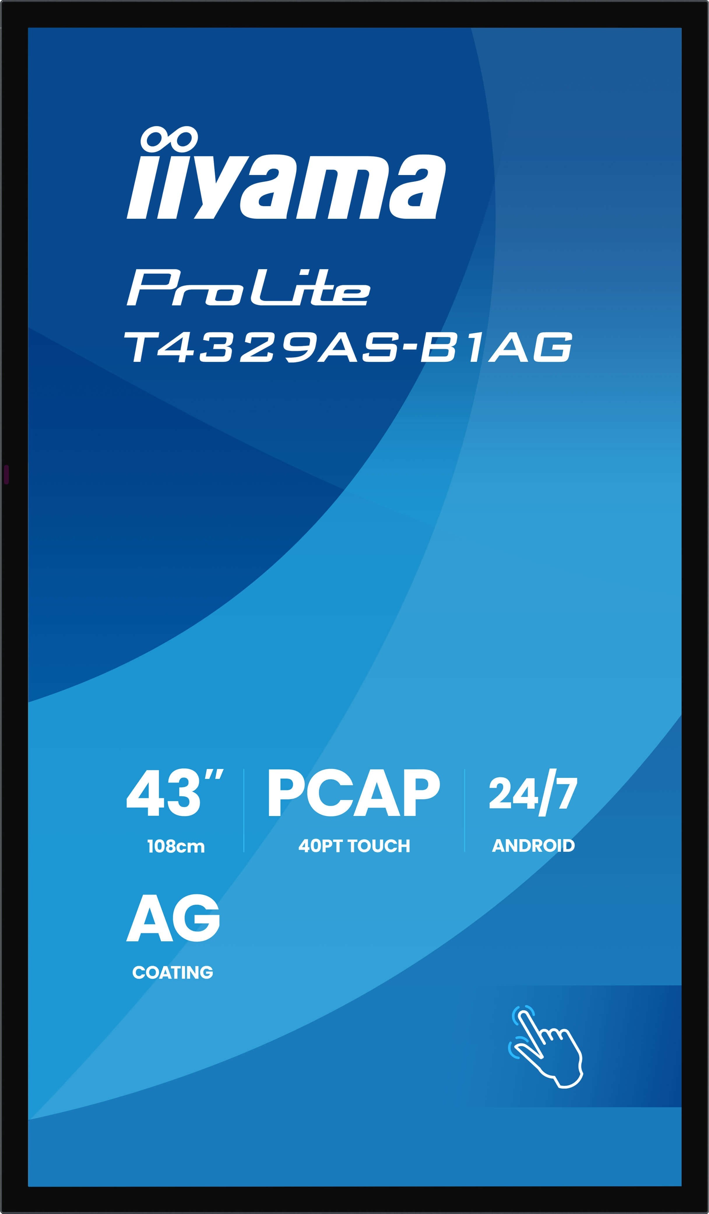 T4329as-B1ag/43" Aio Interactive Display