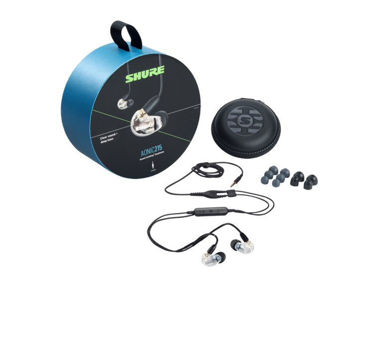 EAN 42406600071 - Shure AONIC 215 Alámbrico Dentro de oído Llamadas/Música Transparente imagen 3