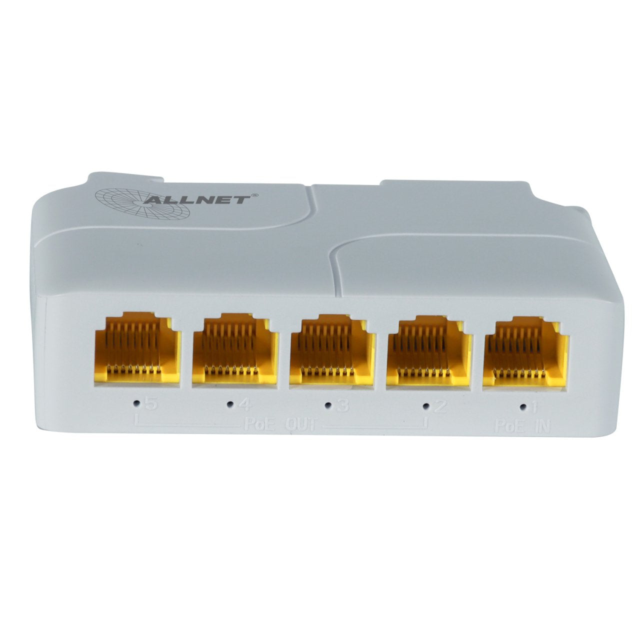 Allnet Switch Unmanaged 5 Port &Hll 5x Gbe &Hll Poe Hdget 85w &Hll 1x Bt Out, 3x Poe Af/At Out, 1xpoe Bt 90w In &Hll Ventiladorlos, Din, Pd-Input &Hll All-Sg8005pd-Bt90