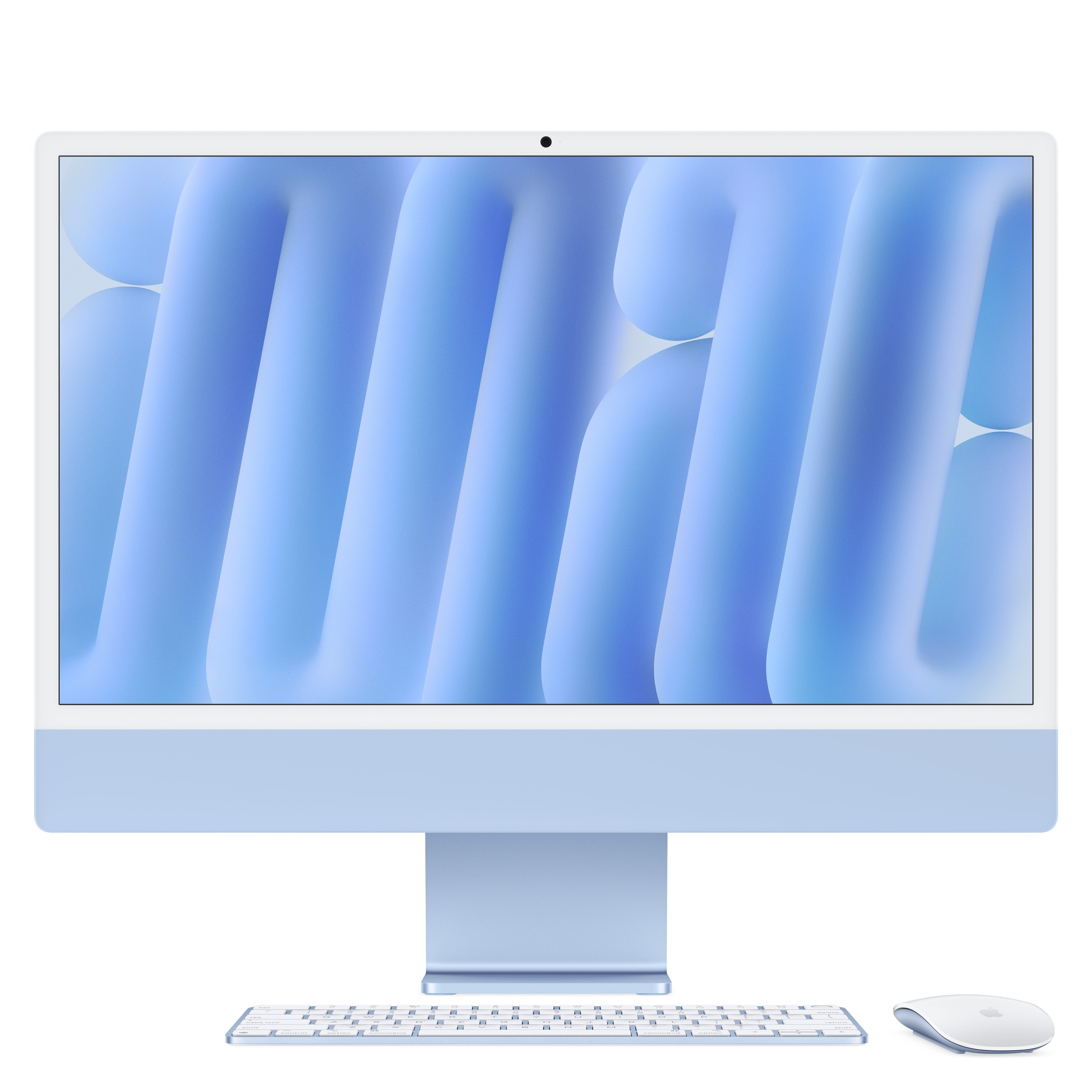 Apple Imac 24" 2024 4.5k M4 10c/10g 16/256gb Blue Mwv13t/A