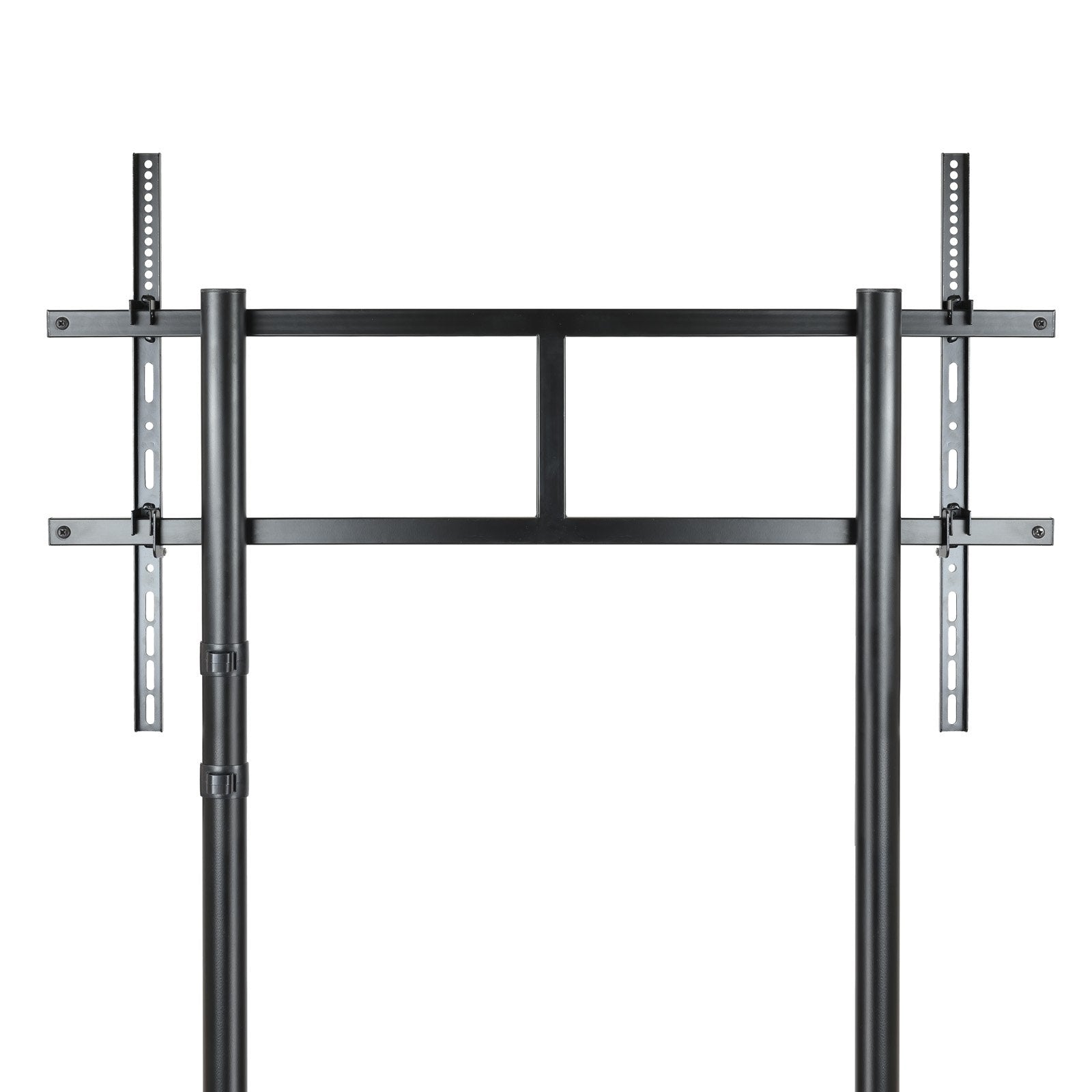 Tooq Soporte De Pantalla De Suelo Con Ruedas 60"-105" - Bloqueo De Ruedas - Sistema Antirrobo - Gestion De Cables -