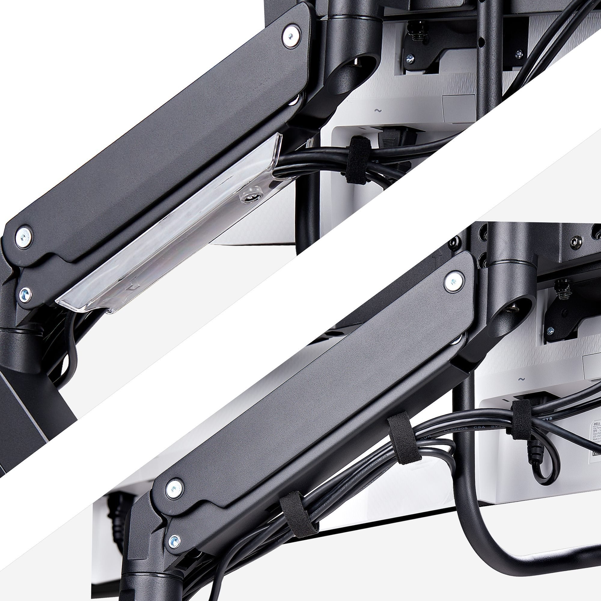 EAN 0065030902052 - StarTech.com 3M1A3SG-MONITOR-ARM soporte para monitor 68,6 cm (27") Escritorio Negro, Plata imagen 6