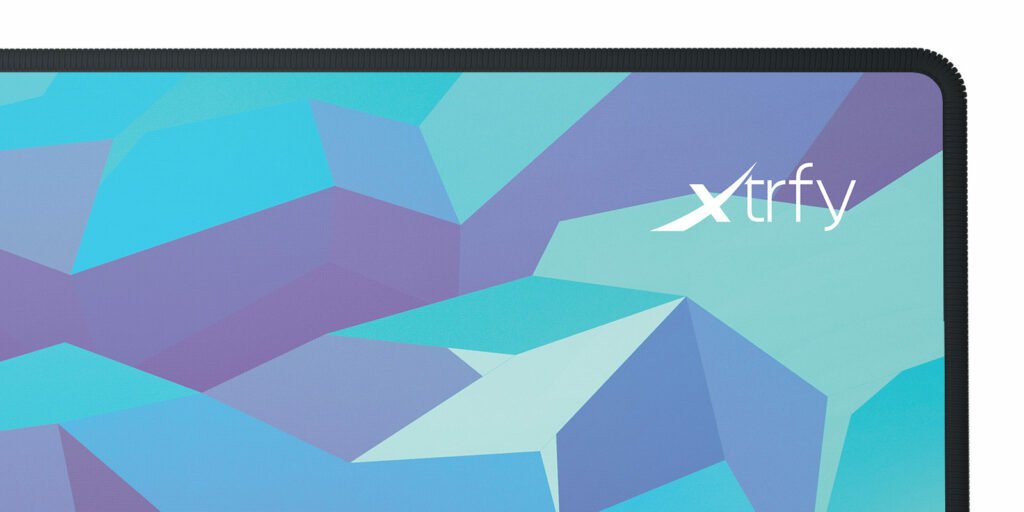 Alfombrilla Cherry Xtrfy Gp5-Xl-Litus-Blue Para Ratón Alfombrilla De Ratón Para Juegos Azul