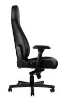 Noblechairs Icon Echtleder Gaming Silla - Negro Negro