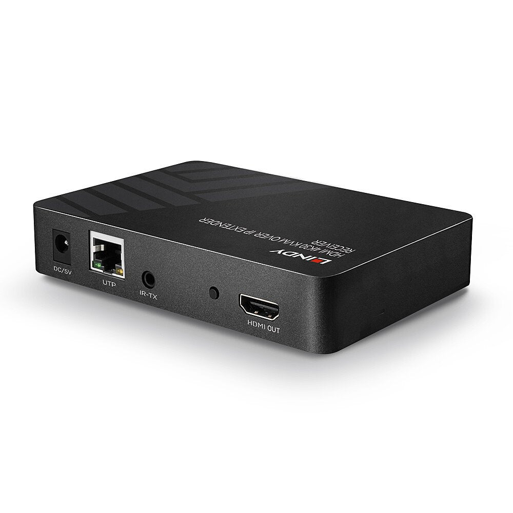 EAN 4002888382656 - Lindy 38265 extensor audio/video Receptor AV Negro imagen 2