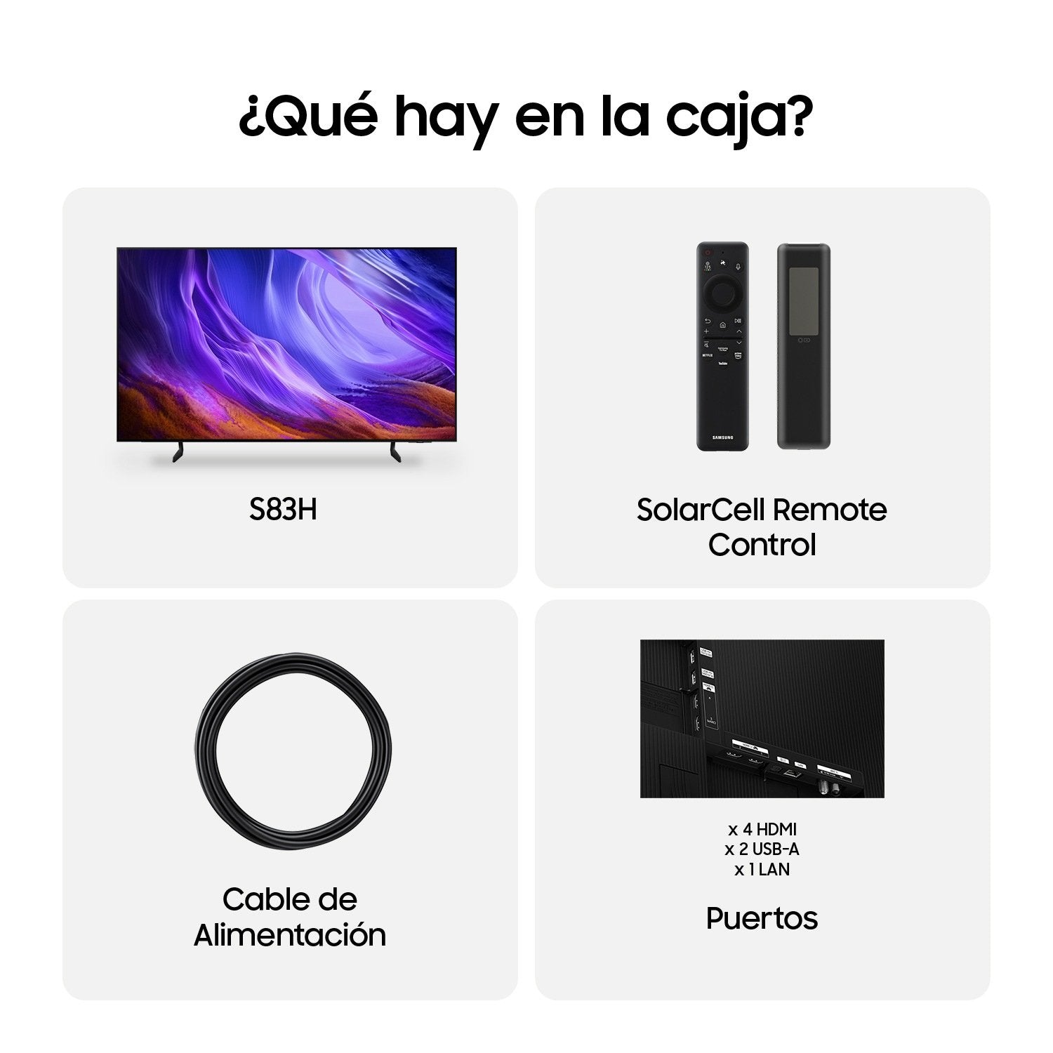 EAN 8806099116989 - Samsung TQ55S83HAEXXC Televisor 139,7 cm (55") 4K Ultra HD Wifi Negro imagen 8