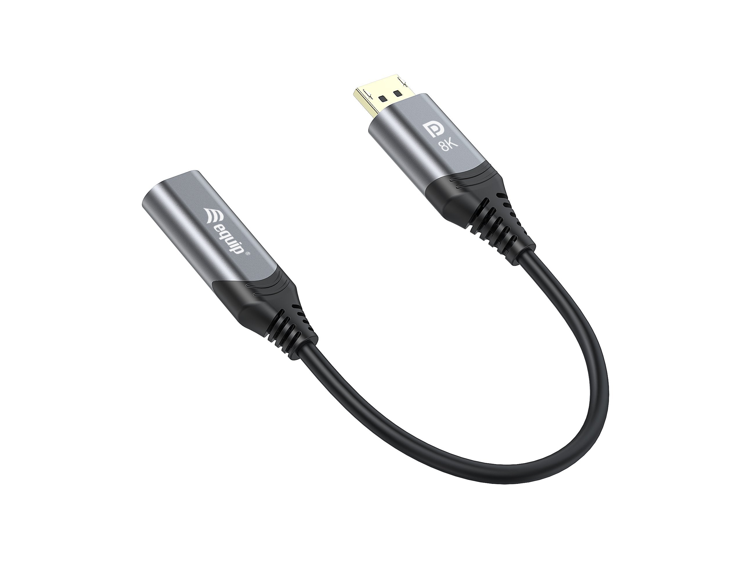 EAN 4015867230039 - Equip 133446 adaptador de cable de vídeo 0,15 m Negro, Gris imagen 2